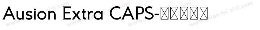 Ausion Extra CAPS字体转换